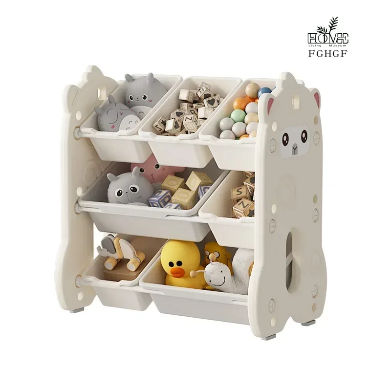 Home furnitureChildren's storage cabinet drawer type super large capacity classified multi-layer storage rack baby cabin