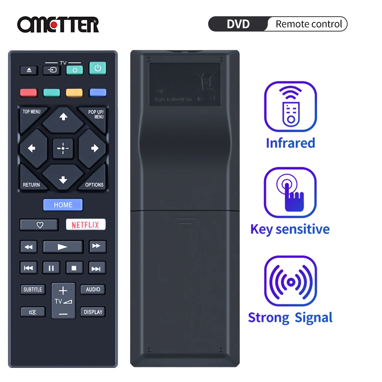 Rmt-Vb201D Muslimfit Per Sony Remote Control Blue-Ray Disc Lettore Dvd Bdp-S1700 Bdps1700 Bdp-S3700 Bdps3700 Ubp-X700 Ubpx700