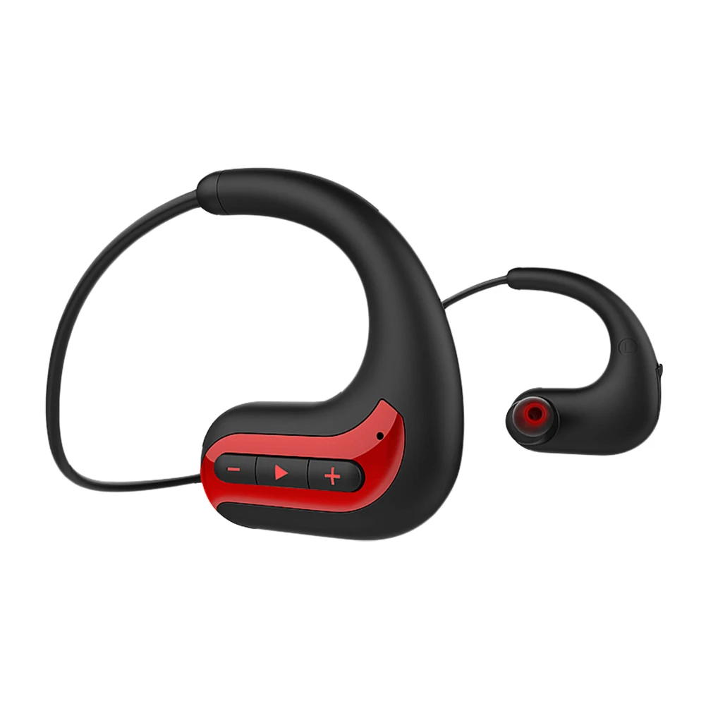 

S12 Wireless Bluetooth Stereo Headset 8G Memory 8 Level Waterproof Head Mounted Sports Swimming Earb