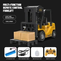 Trucks Forklift 2.4G Children Toys Remote Control Cars Toys for Boys Cranes Liftable Stunt Car Electric Vehicle for Kids Gift