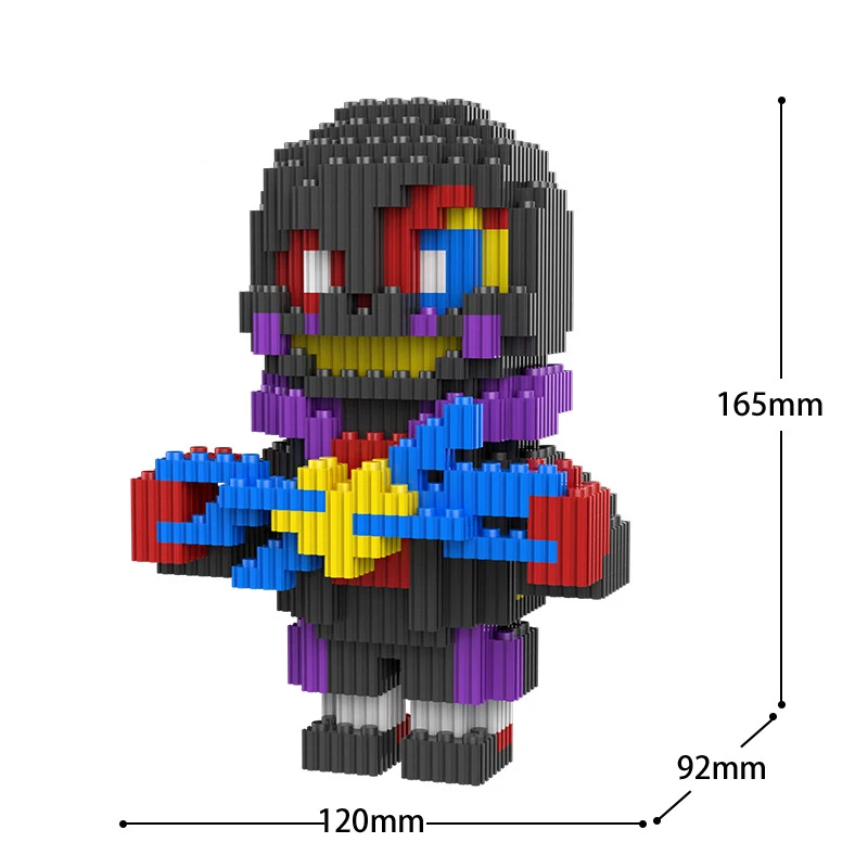 Building Blocks Undertale Figure Ink!sans Figure Styles Assemble Gifts For  Kids Ink Figure For Men Model Doll Handmade Toys - AliExpress