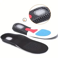 Paire de semelles intérieures de sport unisexes, coussin d'air absorbant la sueur, semelle souple, confortable pour le basket-ball et le travail 5