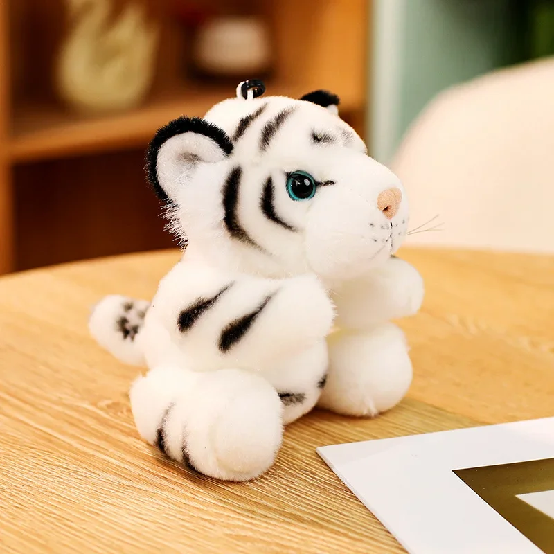 2 Pieces Cute Tiger Plh Keychains Animal Kawaii Doll Backpack Pendant Little Tiger Car Keychain Birthday Gifts For Friend 19167812 P 175479666