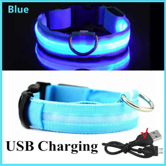 Blue USB charging