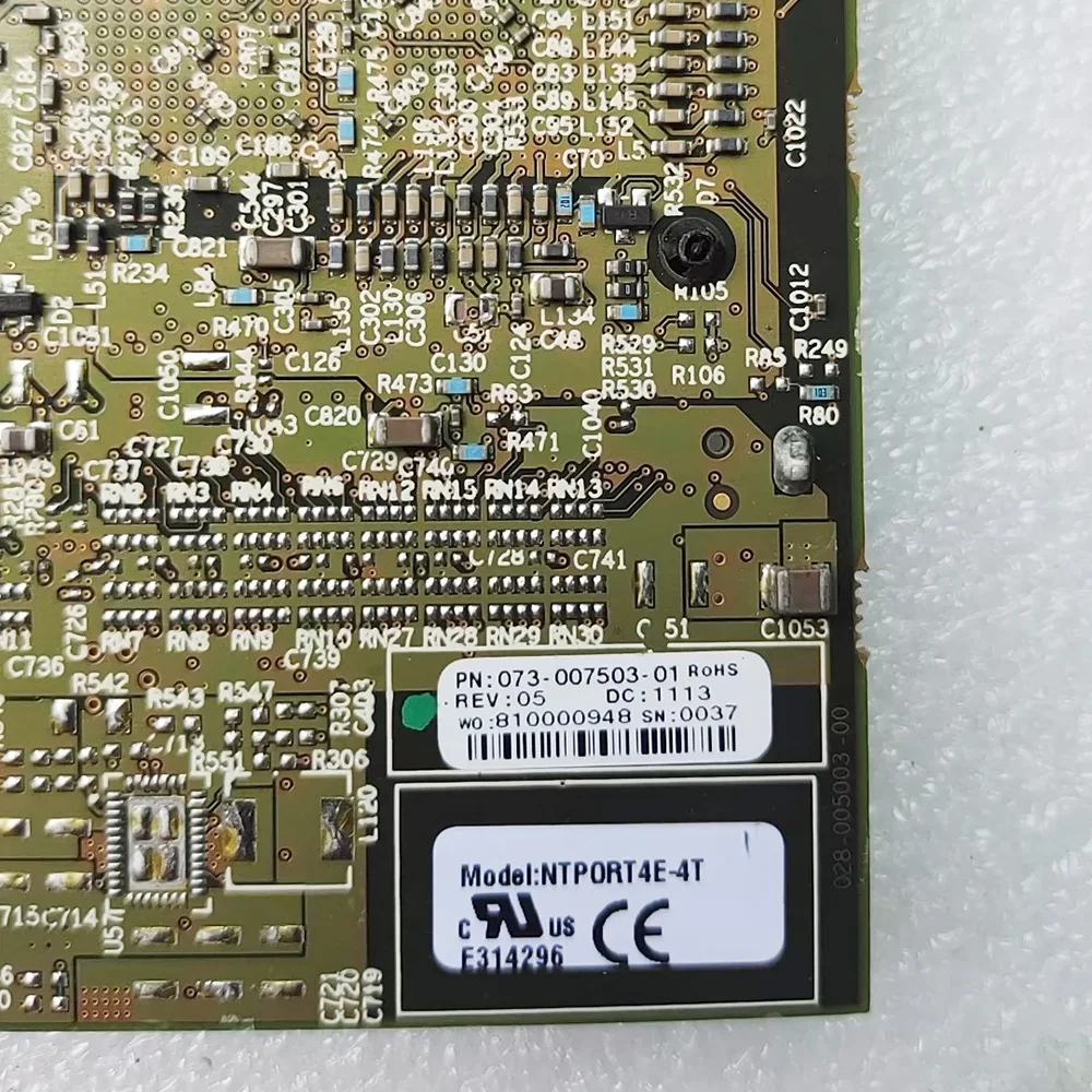 For Napatech NTPORT4E-4T 073-007503-01 801-0087-07-1 Four-port Gigabit Network Interface Acquisition Card 6 For Napatech NTPORT4E-4T 073-007503-01 801-0087-07-1 Four-port Gigabit Network Interface Acquisition Card - Image 4