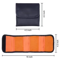 Filter Case 3/12Pocket Camera Lens Filter Carry Case Professional Photography Filter Holder Belt Bag Pouch for 25mm-82mm Filters - Image 2