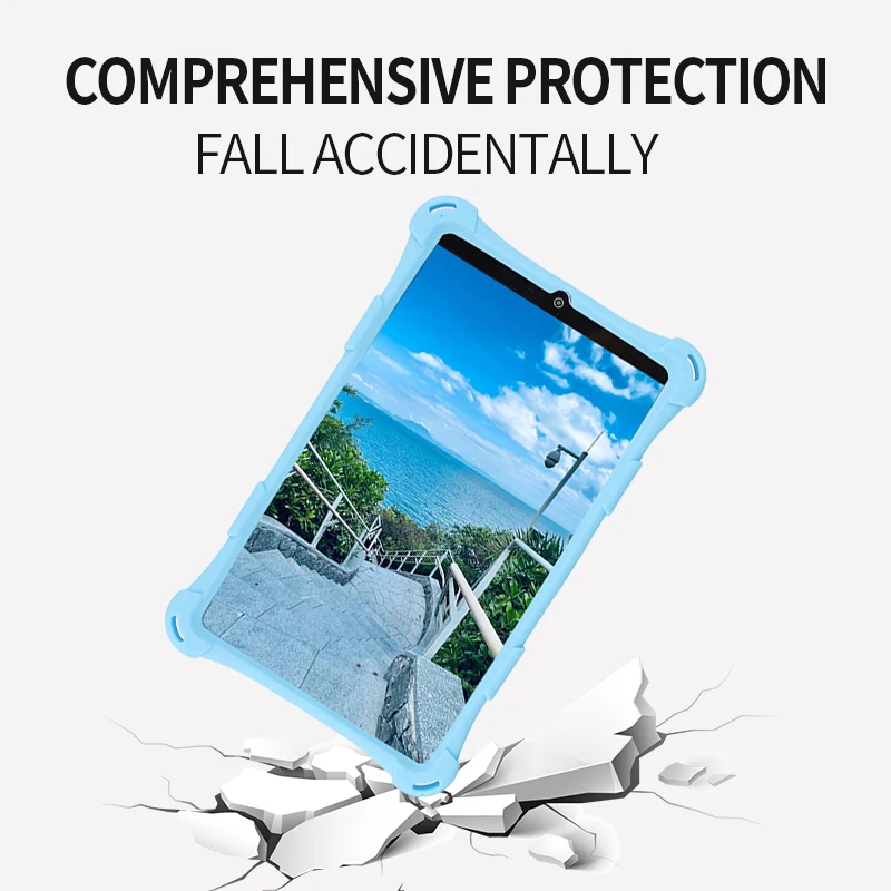 para Oppo Realme Almofada Mini 8.7 Polegada Case Crianças Bolha Macia Tablet Suporte Capa para Realme Almofada 11 2023 10.4 2023 Oppo Case Funda Capa - Imagem 2