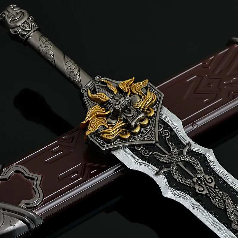 28 センチメートル古代の有名なブロンズ剣龍泉剣アニメゲーム周辺