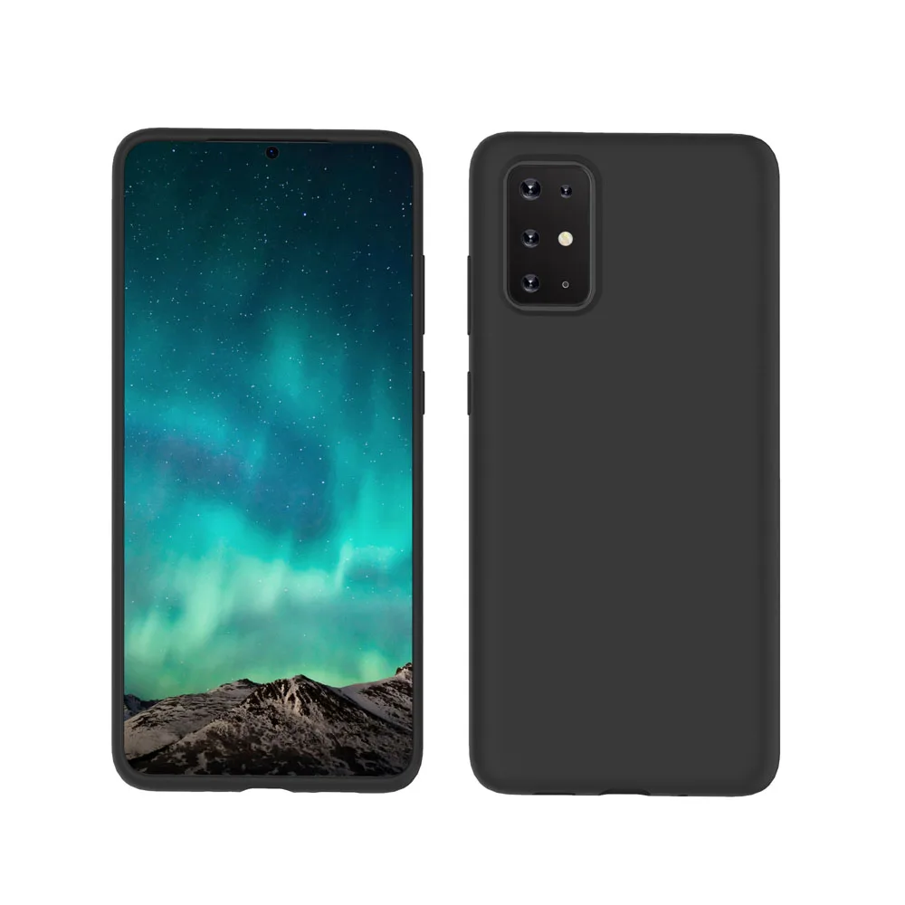 Matte Silicone Soft Candy Color Phone Case - Universal Back Cover