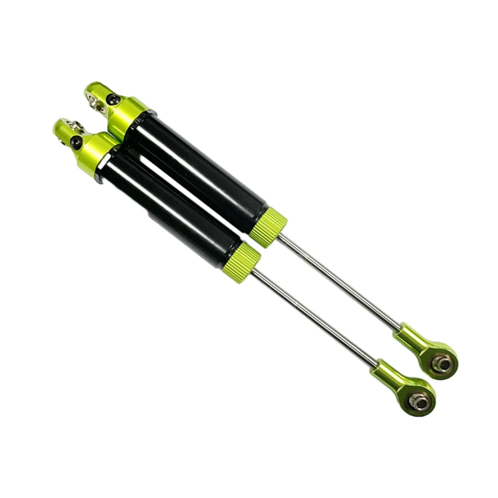 

RCGOFOLLOW 2x Rear Shock Absorber Damper for LOSI 1/10 Baja Rey 4WD RC Crawler Upgrade Parts Midpoint 140mm with Internal Spring