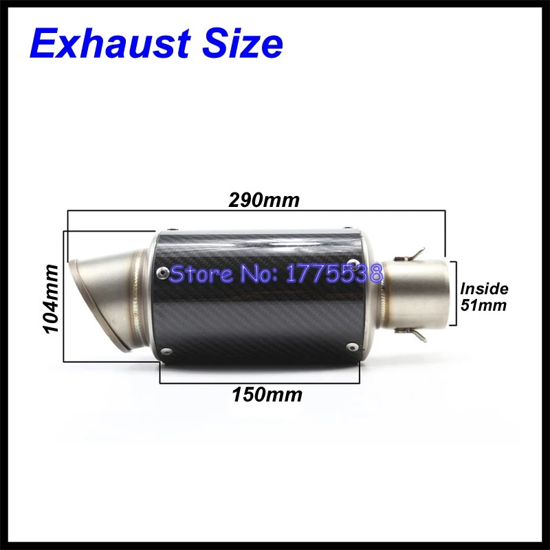 For Yamaha FZ07 2015-2017 MT07 2018-2020 XSR700/XTRIBUTE 16-24Tracer 700/GT TRACER 7/GT 2021-2023 Motorcycle Exhaust Full System - Image 2