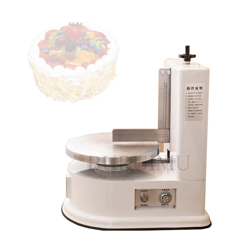 

Cake Smoothing Machine Cake Cream Spreading Coating Machine Automatic Scraper Spatula For Baking Cake Shop 4-12 Inches Cake