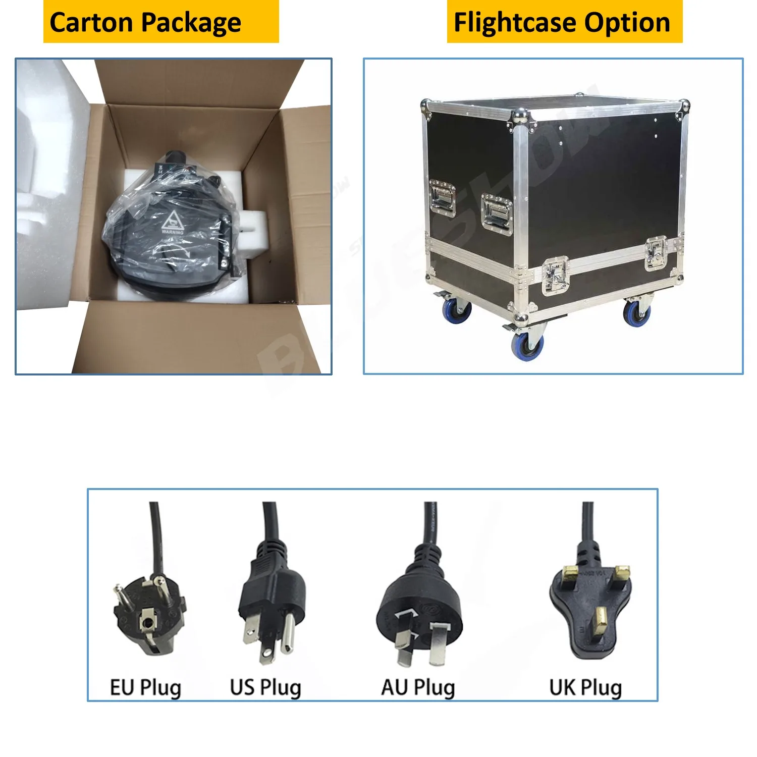 Dry Ice Fog Machine,6000w with Flightcase