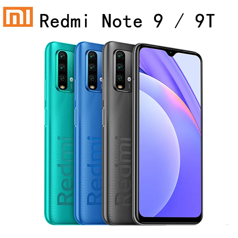 Смартфон Xiaomi Redmi Note 9 9T глобальная прошивка Аккумулятор 6000 мАч Восьмиядерный