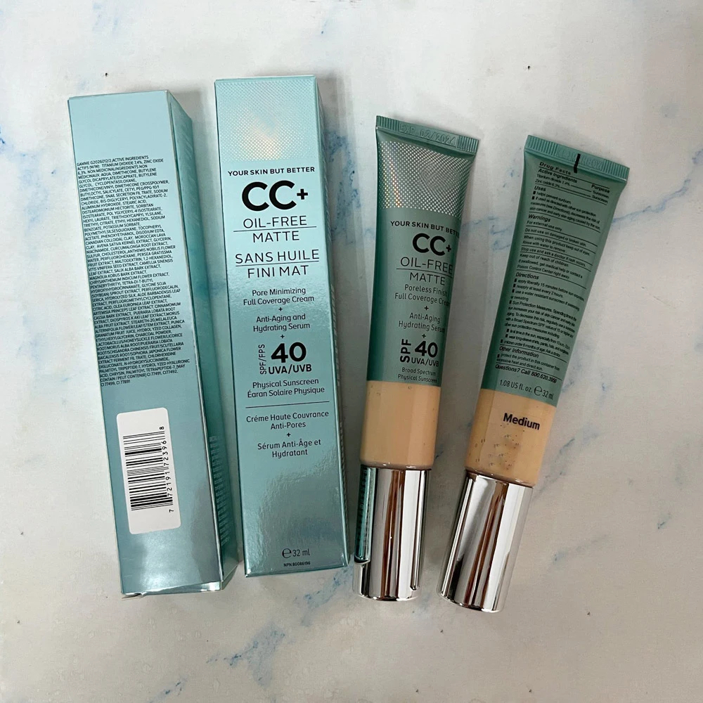 CC+ Oil Free Matte Pore Minimizing Cream 12Pcs/Lot 32ML