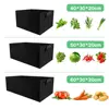 Garden Planting Bag with Handles Multi-size Felt Grow Bag Rectangle Planting Nursery Pot Vegetable Tomato Potato Planting 4
