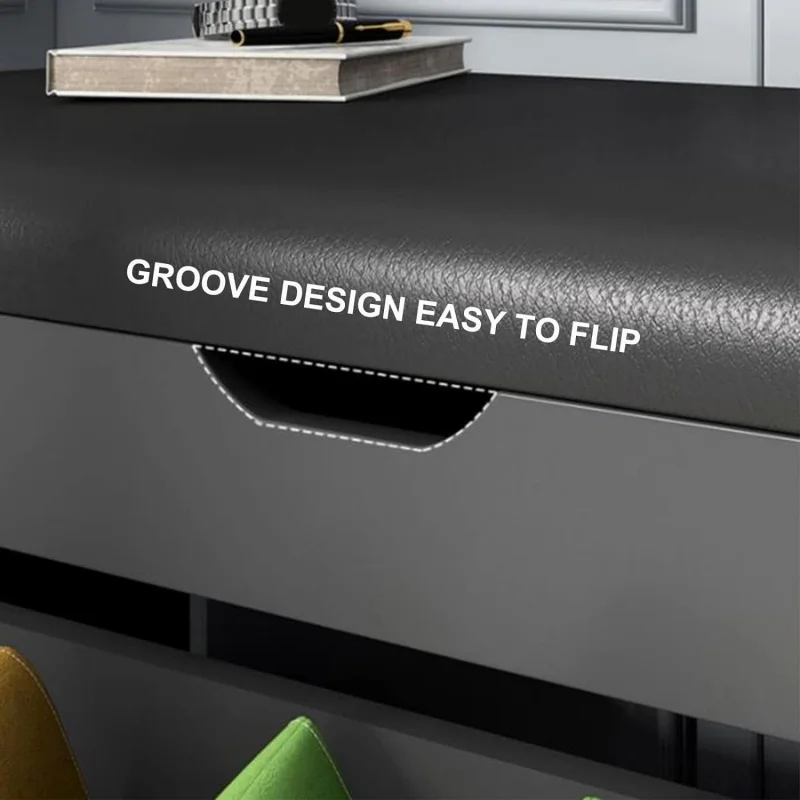 خزانة تنظيم الأحذية الحديثة باللون الرمادي مقاس 60...