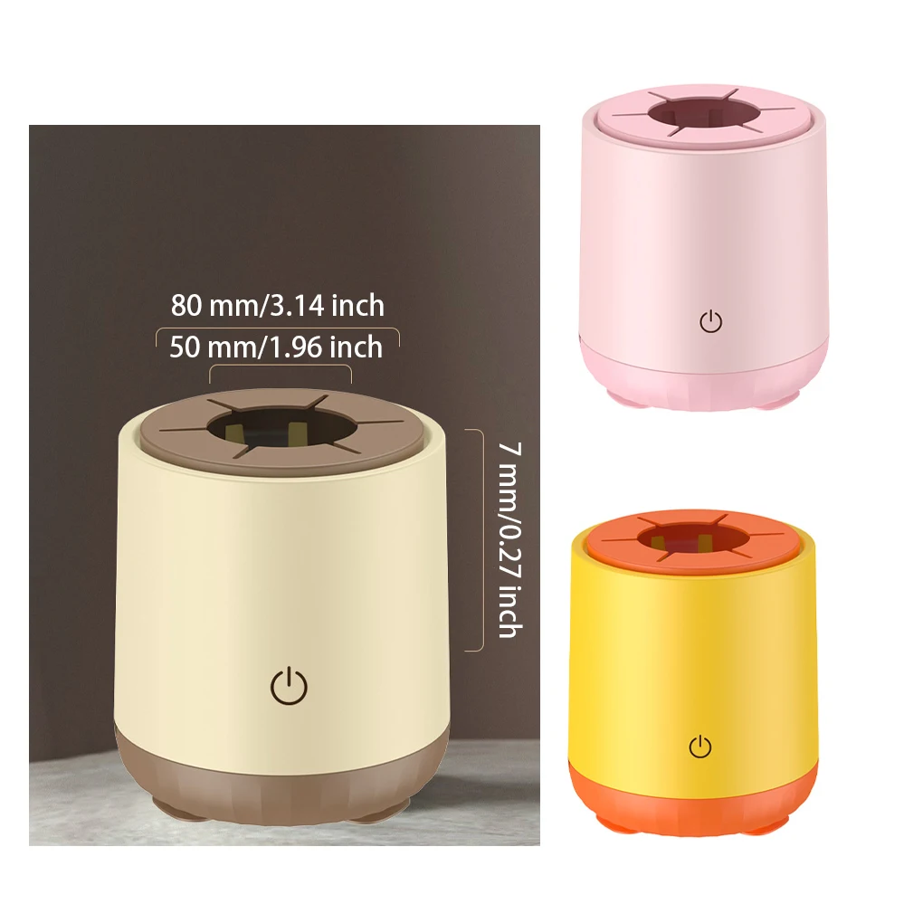 Baby Bottle Shaker Smart Milk Blender Portable Shaking Machine Bubble Reduction Home Travel Wide Application Yellow