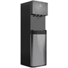 Bottleless Water Cooler Dispenser NSF Certified Filters Self Cleaning Black Stainless Steel Three Temperatures Dual Filtration 3