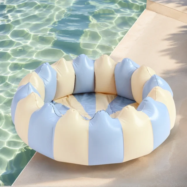 Baby Inflatable Swimming Pool Premium PVC Thickened Blow-Up Pool Safety Non Slip Baby Blow Up Pool Bath Pool for Outdoor Indoor 2