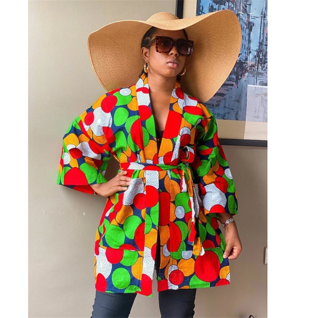 Yemi Ankara Kimono Outfit