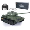 Toys Heng Long 1/16 7.0 Plastic Ver Soviet T34-85 Army RC Tank Ready to Run Model 3909 Engine Proportion Smoke Car TH17764 2