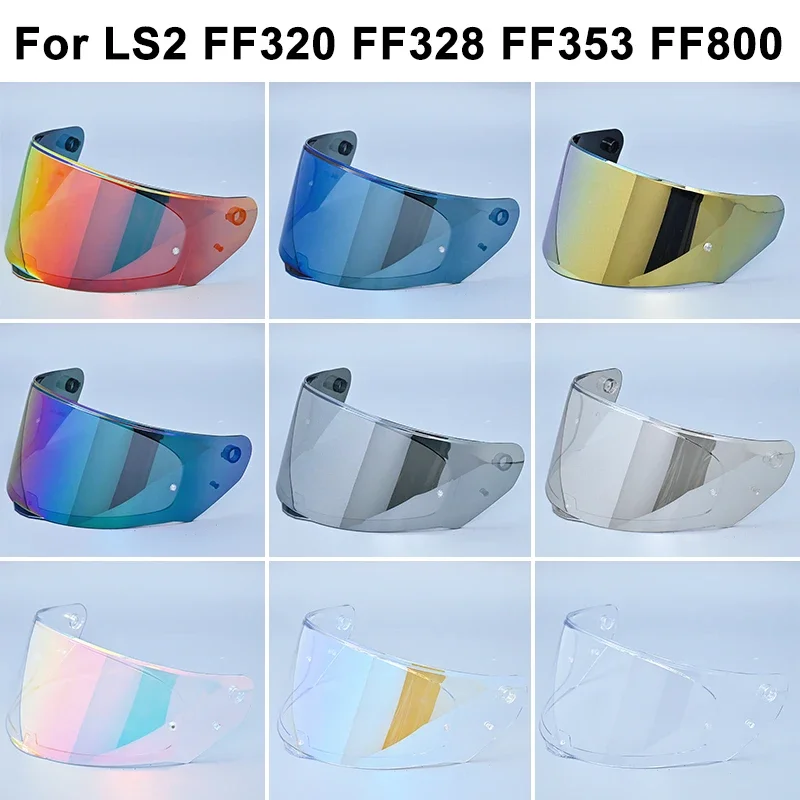 Para LS2 FF320 FF353 FF328 FF800 casco De motocicleta visera Capacete De Moto máscara completa accesorios De motocicleta lente protectora