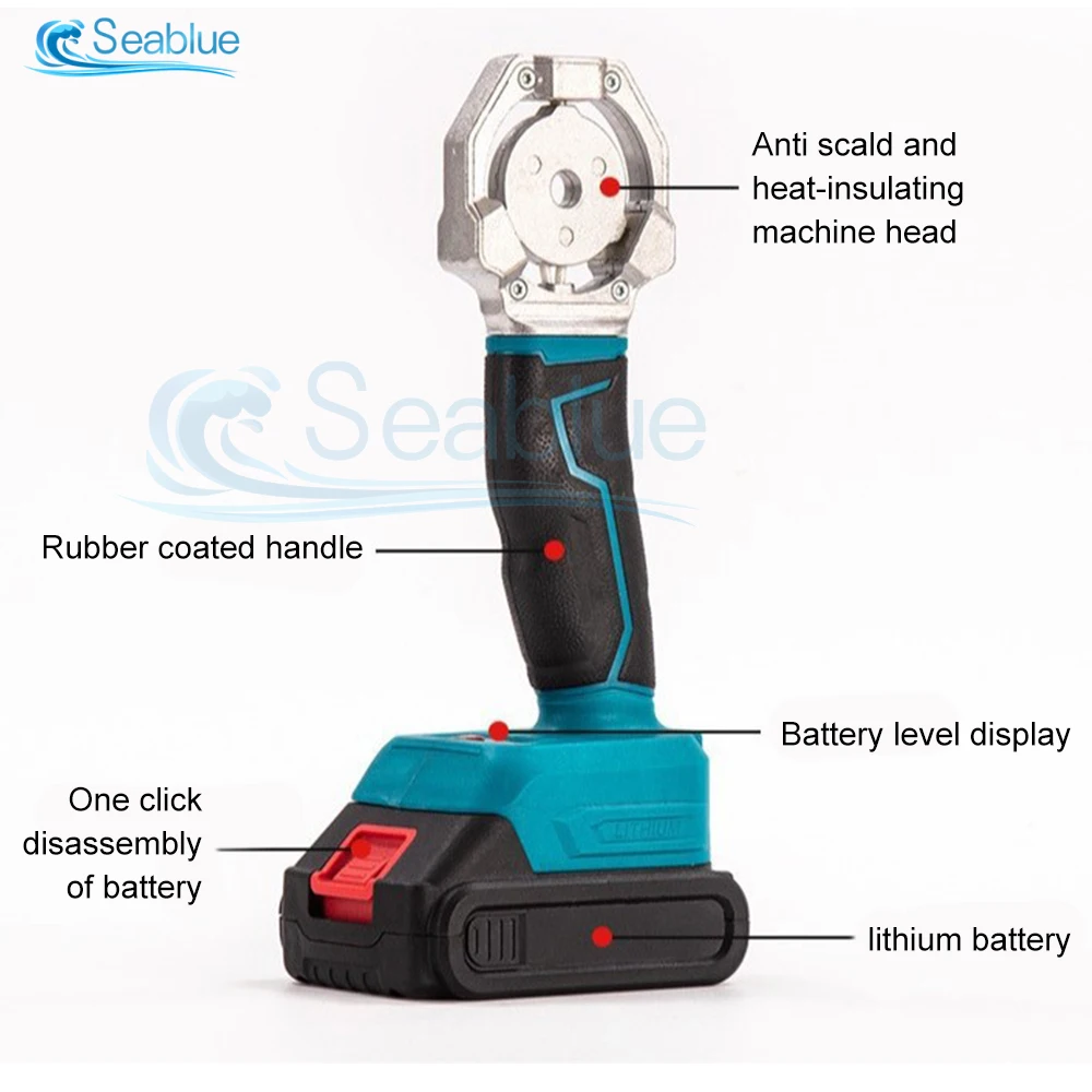 20mm 25mm 32mm Pipe Welding Machine PPR Pipe Soldering Plastic Welding Tube Heating Hot Melt For Makita 18V Battery pipe welding iron pipe welding ppr pipe repair tool