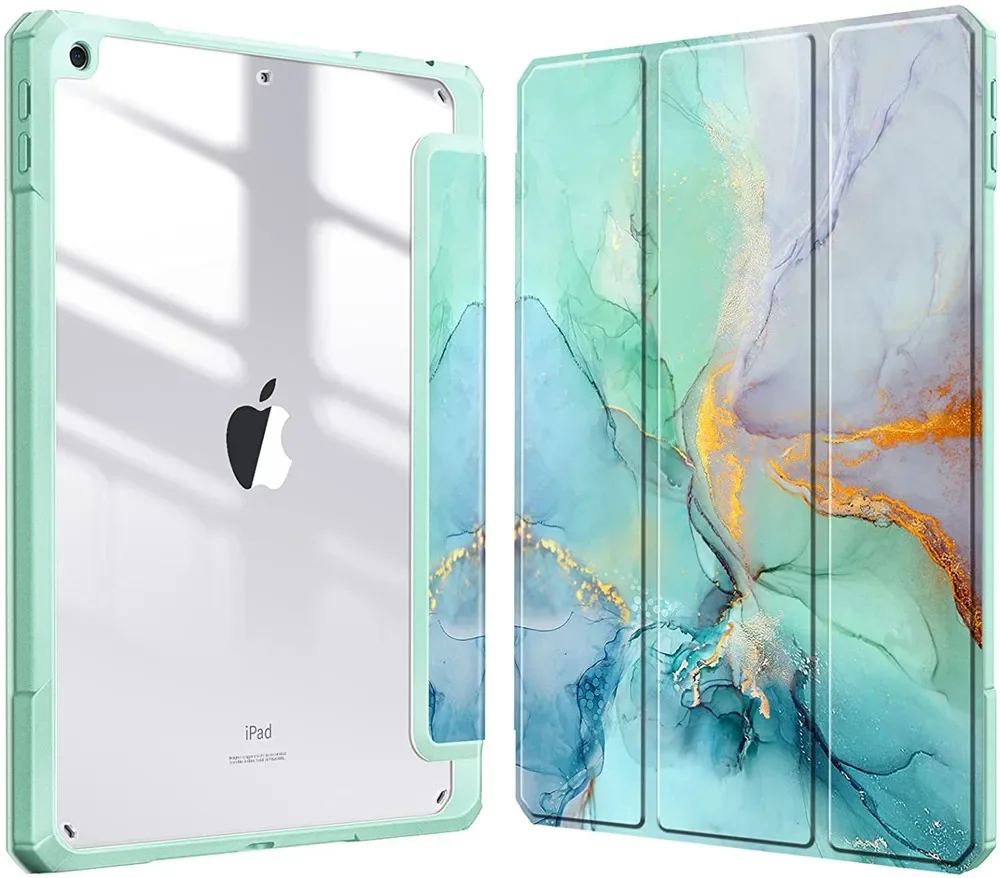 thumbnail image 1 of Funda para iPad 10.ª, iPad Pro 11, 10.2, 7.ª, 8.ª, 9.ª generación, Air 4.ª, 5.ª, 10.9, 10.5 generación, transparente, Air 9.7, mini 6, 1 of 5