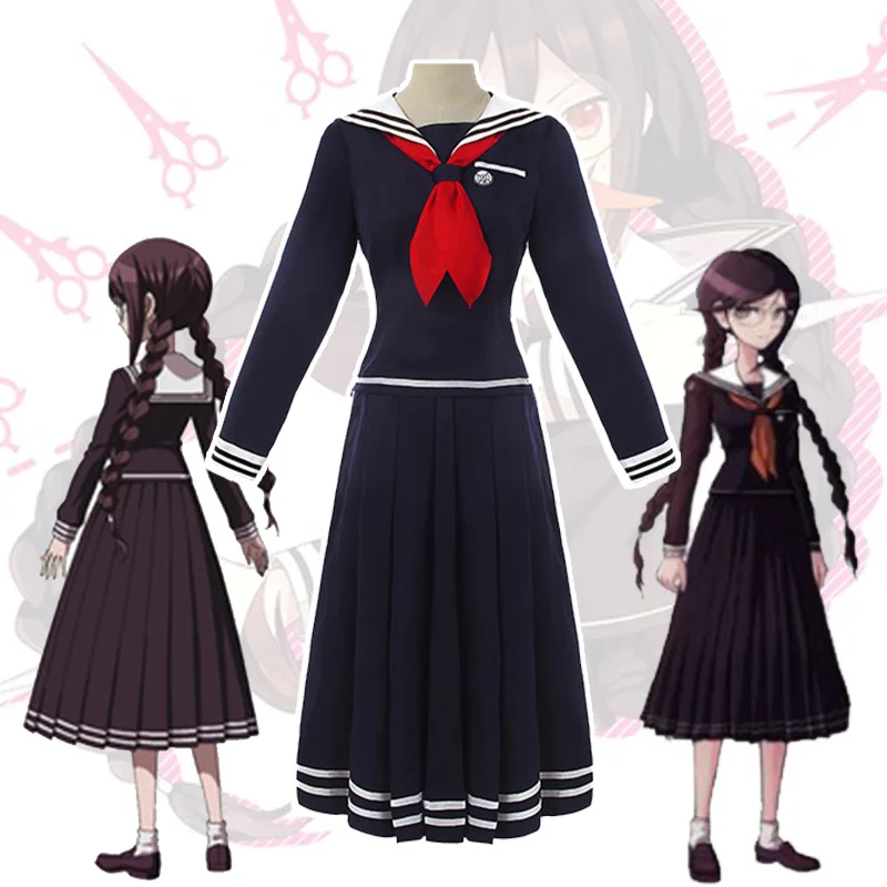 

Anime Danganronpa Toko Fukawa Cosplay Costume Dresses Coordinates Carnival Halloween ComiCon Uniform For Women