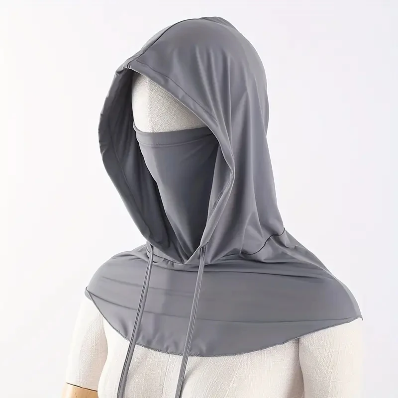 360 Degree Lightweight Cooling Hood Sun Protection Shroud Mask, for Outdoor Activities, Fishing, Surfing, Swimming, 3