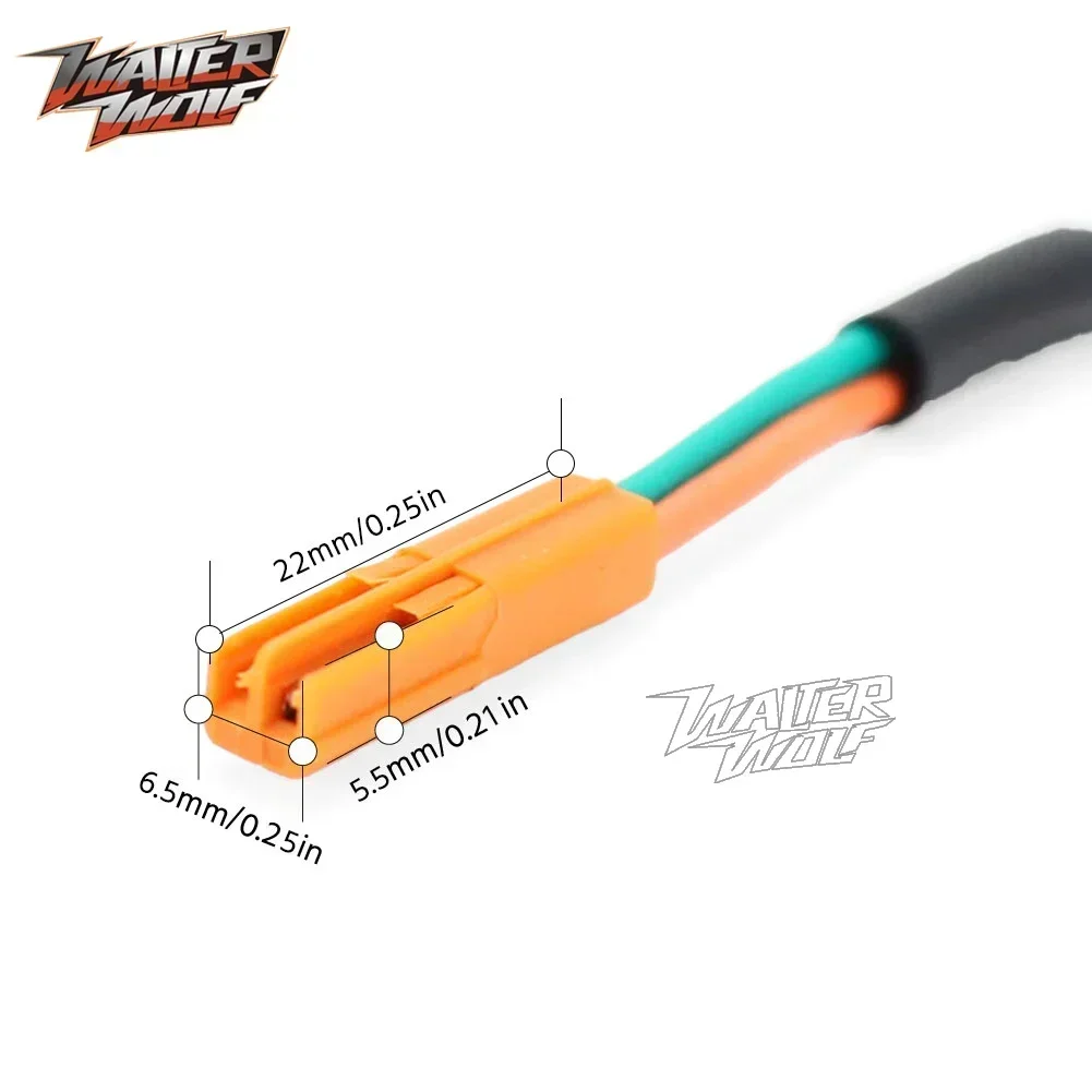 Turn Signal Marker Wire Adapter Plug Connector For HONDA CB1000R CB500 CB 650 F/R 400 500 F/X 1000R REBEL CMX 300 500 Motorcycle motorcycle turn signal lights,motorcycle turn signal
