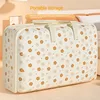Storage Organizer Clothes Quilt Organizer Dorm Room Essentials Large Capacity Waterproof Moisture Resistant Closet Woven Bag 2