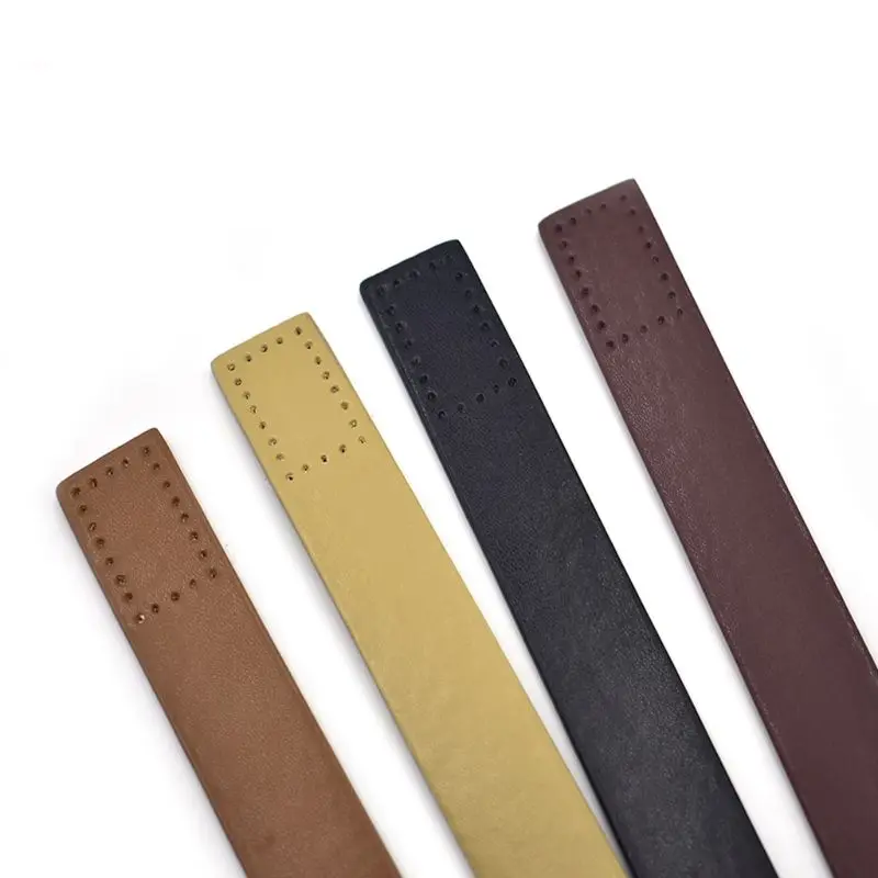 PU Leather Handbag Shoulder Handle Strap for DIY Handmade Woven Bag Accessories