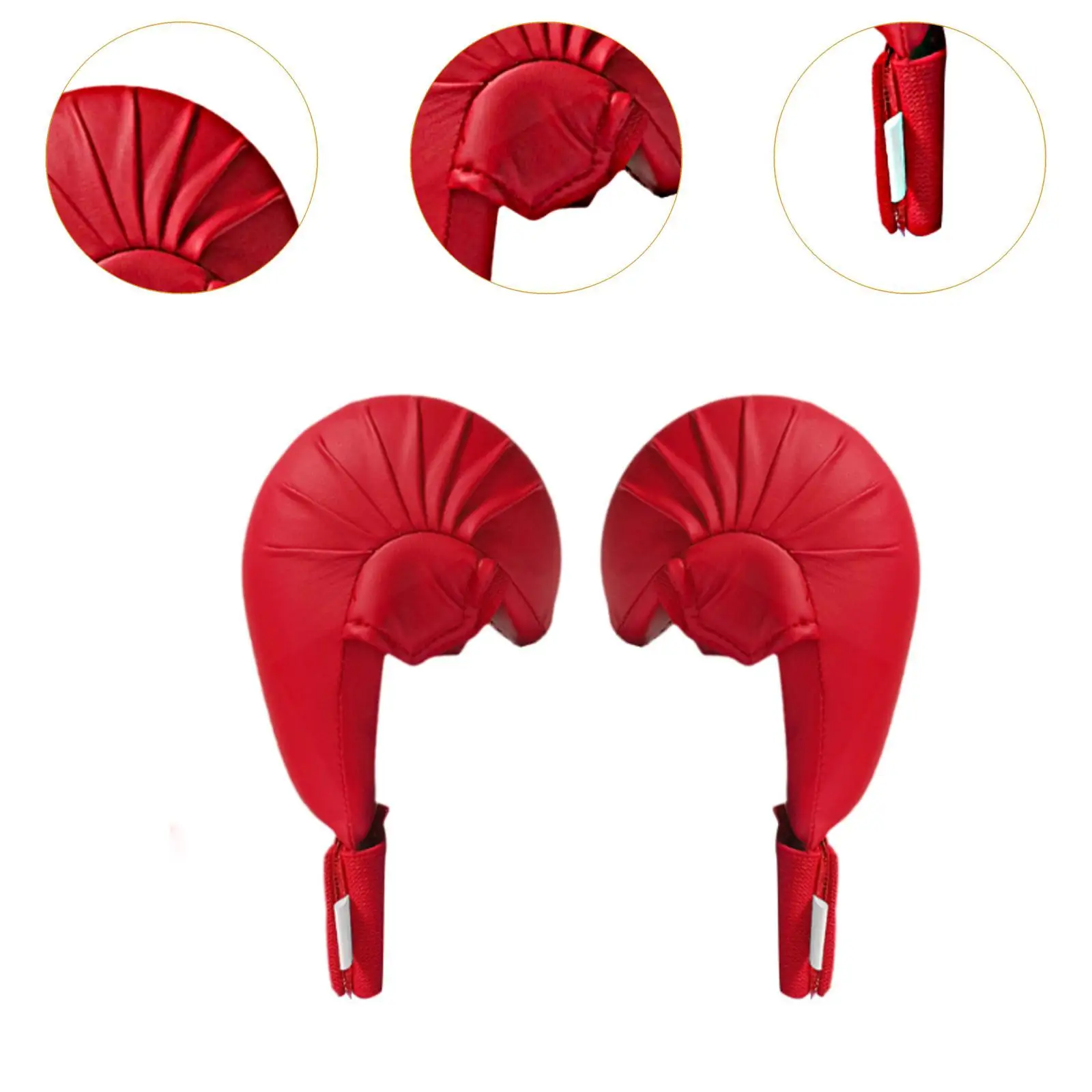 Karate training mitts 2 pieces MMA gloves wrist support kickboxing fighting competition guards workout sports boxing gloves