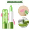 Moisturizing Aloe Vera Color-Changing Lipstick Temperature-Activated, Lip Balm for Nourishing, Anti-Drying, Exfoliating Lip Care 3