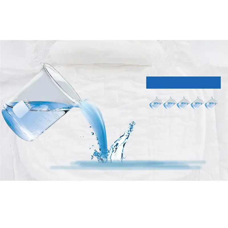 Incontinence Pants 10pcs High Absorbency Diapers Incontinence Diapers Paper Adult Diaper Washable Incontinence Briefs Briefs