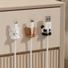 WORTHBUY Desktop Cute Cable Organizers Holder Clips Desk Tidy Organiser Self Adhesive Cable Management Office Wire Cord Holder 5