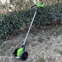 Weeding Wacker Attachment Wheels Removable Trimmer Support Wheel Grass Trimmer Wheel Saves Energy Enhances Mower Efficiency 1