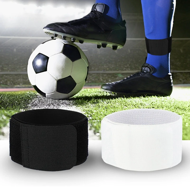 2 Pair Soccer Shin Guard Stay Fixed Bandage Tape Shin Pads Prevent Drop Off Adjustable Elastic Sports Bandage,Black