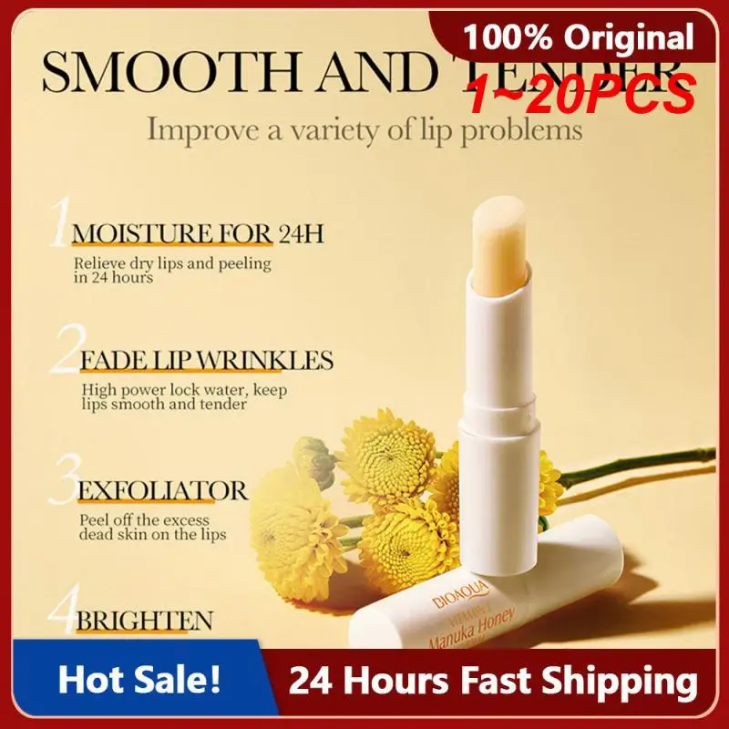 

1~20PCS Moisturizing Lipstick Provide Continuous Protection And Nutrition Anti Dryness Moisturizer Lasting Tender Water