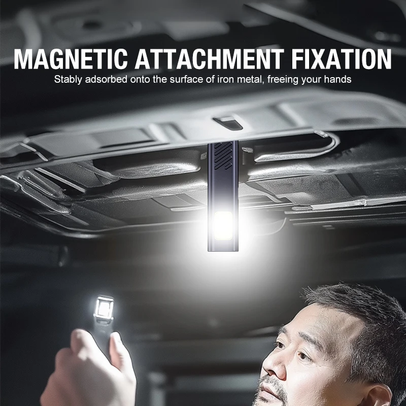 Compact High-Intensity Portable Outdoor Emergency Flashlight