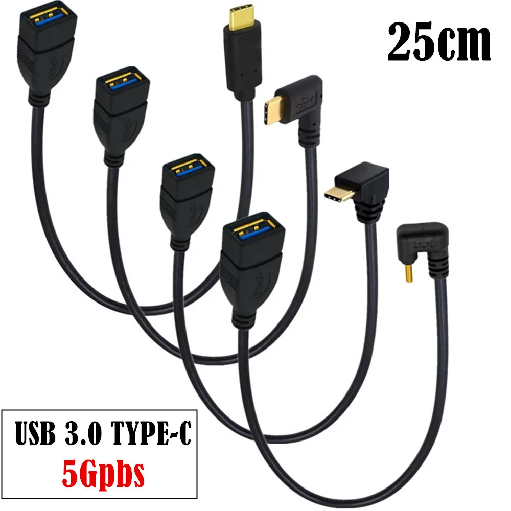 

OTG cable USB3.1 Data cable AF TO type-c interface to USB3.0 female panel cable