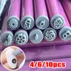 4/6/10Pcs Set Nail Art Stamp Pen DIY Floral Butterfly Nail Graffiti Nail Dotting Tools Polishing Painting Drawing Manicure Tools 5