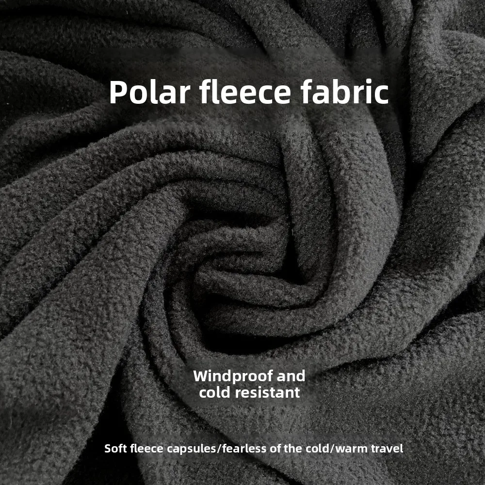 Polar Fleece Unisex Windproof Scarf for Outdoor Sports