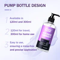120 ml/300 ml wasserbasiertes Gleitmittel für Paare, langanhaltende Kolonienduft-Pumpflasche, nicht klebendes, hautfreundliches Intimschmiermittel 3