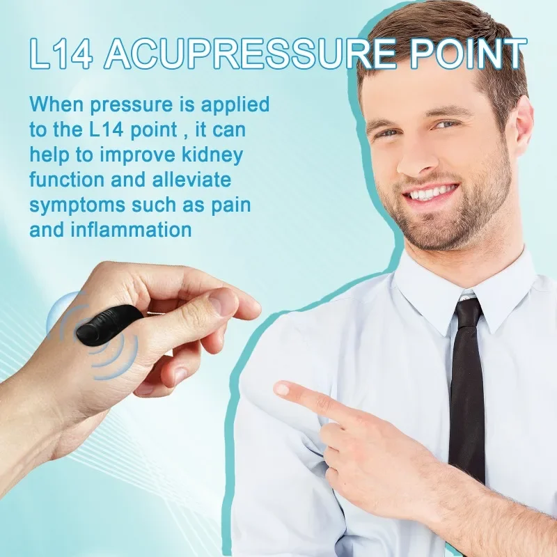 Acupressure Point Clip Reduce Inflammation Pressure Relieve Fatigue Prostatitis Pain Headache Blood Circulation Kidney Care 1pcs