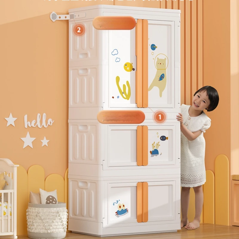 Drawer Type Storage Cabinet, Multi-layer Movable Snack Cabinet