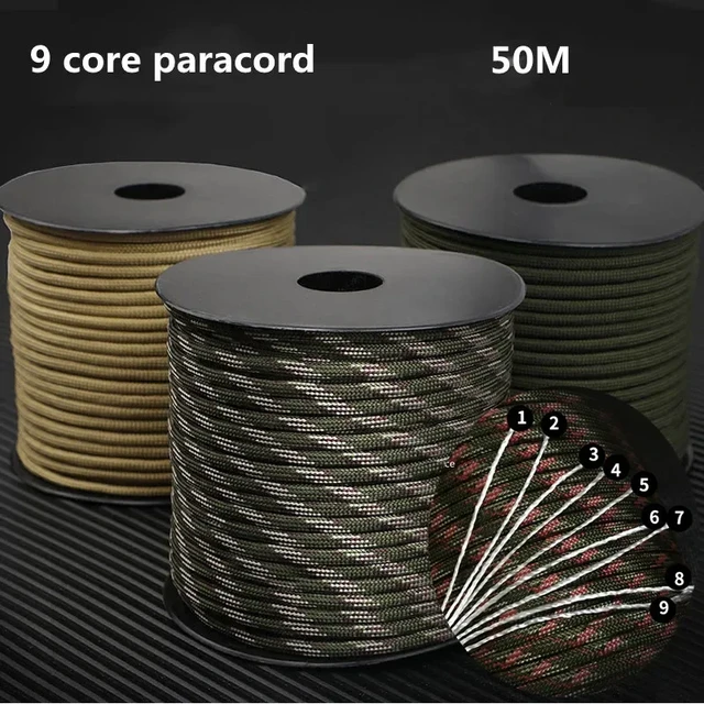 WEREWOLVES Paracord 550, 4MM Paracord 20 Colors & 2MM Micro Paracord Rope  10 Colors with Instructions Book, Paracord Bracelet Combo Crafting Kits,  Parachute Cord and Complete Accessories 