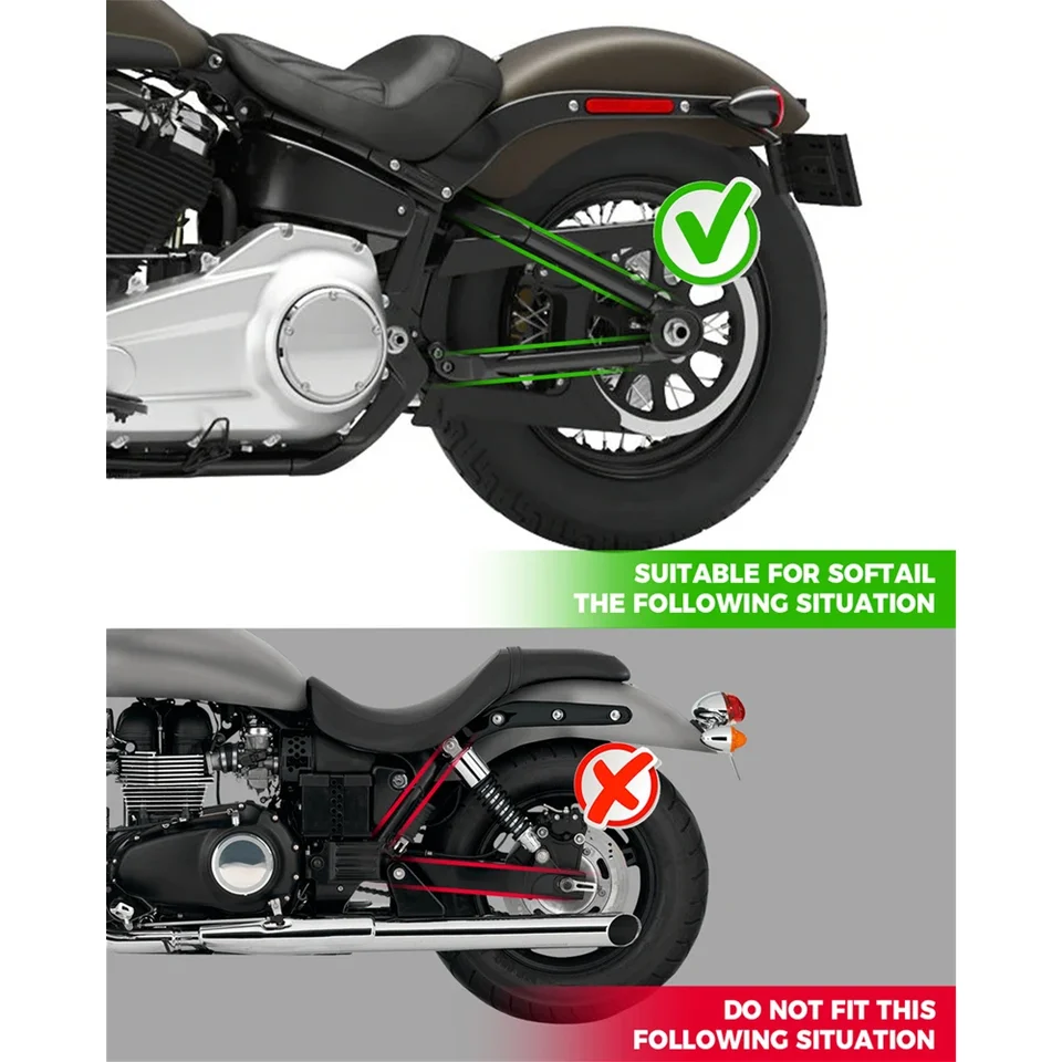 Bolsa De Brazo Oscilante Para Motocicleta Con Cuero Sintético Negro, image size:960x960